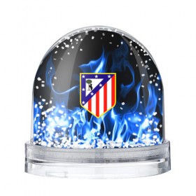 Водяной шар с принтом ATLETICO MADRID в городе Новоалтайск, Пластик | Изображение внутри шара печатается на глянцевой фотобумаге с двух сторон | атлетико мадрид | эмблема