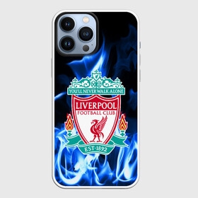 Чехол для iPhone 13 Pro Max с принтом LIVERPOOL в городе Новоалтайск,  |  | Тематика изображения на принте: fc | football | footer | liverpool | soccer | socker | sport | огонь | пламя | спорт | футбол | футбольный клуб