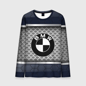 Мужской лонгслив 3D с принтом BMW SPORT в городе Новоалтайск, 100% полиэстер | длинные рукава, круглый вырез горловины, полуприлегающий силуэт | auto | bmw | car | авто | автомобиль | бмв | машина