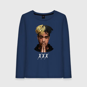 Женский лонгслив хлопок с принтом XXXtentacion (6) в городе Новоалтайск, 100% хлопок |  | 