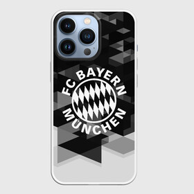 Чехол для iPhone 13 Pro с принтом Bayern Munchen Geometry Sport в городе Новоалтайск,  |  | Тематика изображения на принте: abstraction | bayern munchen | championship | fc | football | footer | polygon | soccer | socker | sport | абстракция | одежда | спорт | спортивный | униформа | футбол | футбольный клуб | чемпионат
