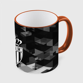 Кружка 3D с принтом FC Monaco sport geometry в городе Новоалтайск, керамика | ёмкость 330 мл | abstraction | championship | fc | football | footer | monaco | polygon | soccer | socker | sport | абстракция | монако | одежда | спорт | спортивный | униформа | футбол | футбольный клуб | чемпионат