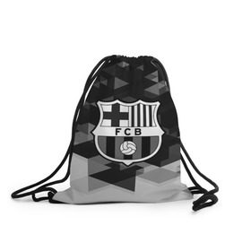 Рюкзак-мешок 3D с принтом FC Barcelona sport geometry в городе Новоалтайск, 100% полиэстер | плотность ткани — 200 г/м2, размер — 35 х 45 см; лямки — толстые шнурки, застежка на шнуровке, без карманов и подкладки | abstraction | barcelona | championship | fc | football | footer | polygon | soccer | socker | sport | абстракция | одежда | спорт | спортивный | униформа | футбол | футбольный клуб | чемпионат