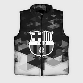 Мужской жилет утепленный 3D с принтом FC Barcelona sport geometry в городе Новоалтайск,  |  | abstraction | barcelona | championship | fc | football | footer | polygon | soccer | socker | sport | абстракция | одежда | спорт | спортивный | униформа | футбол | футбольный клуб | чемпионат