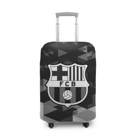 Чехол для чемодана 3D с принтом FC Barcelona sport geometry в городе Новоалтайск, 86% полиэфир, 14% спандекс | двустороннее нанесение принта, прорези для ручек и колес | abstraction | barcelona | championship | fc | football | footer | polygon | soccer | socker | sport | абстракция | одежда | спорт | спортивный | униформа | футбол | футбольный клуб | чемпионат