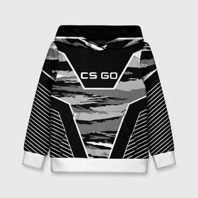 Детская толстовка 3D с принтом CS:GO в городе Новоалтайск, 100% полиэстер | двухслойный капюшон со шнурком для регулировки, мягкие манжеты на рукавах и по низу толстовки, спереди карман-кенгуру с мягким внутренним слоем | Тематика изображения на принте: counter | cs | cs go | cs:go | csgo | go | strike | контер страйк | контра | кс го | ксго | спецназ | террористы