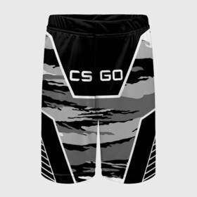 Детские спортивные шорты 3D с принтом CSGO в городе Новоалтайск,  100% полиэстер
 | пояс оформлен широкой мягкой резинкой, ткань тянется
 | counter | cs | cs go | cs:go | csgo | go | strike | контер страйк | контра | кс го | ксго | спецназ | террористы