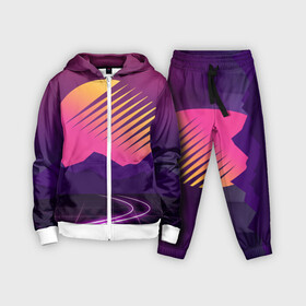 Детский костюм 3D с принтом Digital Art в городе Новоалтайск,  |  | 3d | cgi | digital art | music | retro | vaporwave | абстракция | вейпорвейв | геометрия | музыка | ретро