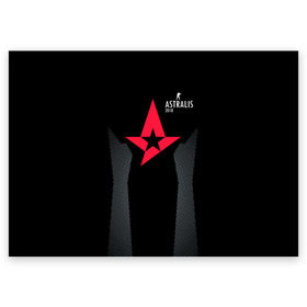 Поздравительная открытка с принтом Astalis - The Form в городе Новоалтайск, 100% бумага | плотность бумаги 280 г/м2, матовая, на обратной стороне линовка и место для марки
 | 0x000000123 | astralis | csgo | form | астралис | ксго | форма