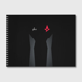 Альбом для рисования с принтом Astralis - The Form в городе Новоалтайск, 100% бумага
 | матовая бумага, плотность 200 мг. | 0x000000123 | astralis | csgo | form | астралис | ксго | форма