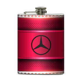 Фляга с принтом MERCEDES-BENZ SPORT в городе Новоалтайск, металлический корпус | емкость 0,22 л, размер 125 х 94 мм. Виниловая наклейка запечатывается полностью | auto | automobile | car | carbon | machine | mercedes benz | motor | motor car | sport car | автомашина | бренд | легковой автомобиль | марка | спортивный автомобиль | тачка