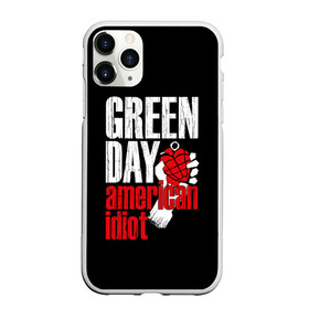 Чехол для iPhone 11 Pro матовый с принтом Green Day American Idiot в городе Новоалтайск, Силикон |  | green day | punk rock | билли джо армстронг | панк рок