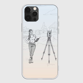 Чехол для iPhone 12 Pro Max с принтом Девушка с контроллером в городе Новоалтайск, Силикон |  | Тематика изображения на принте: surveyor | геодезист | геодезия | кадастр