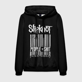 Мужская толстовка 3D с принтом Slipknot People в городе Новоалтайск, 100% полиэстер | двухслойный капюшон со шнурком для регулировки, мягкие манжеты на рукавах и по низу толстовки, спереди карман-кенгуру с мягким внутренним слоем. | alternative | iowa | metal | nu | slipknot | slipnot | taylor | метал | слипкнот | слипнот