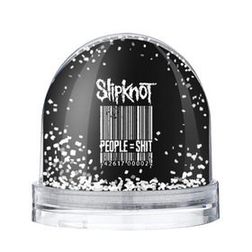 Водяной шар с принтом Slipknot People в городе Новоалтайск, Пластик | Изображение внутри шара печатается на глянцевой фотобумаге с двух сторон | alternative | iowa | metal | nu | slipknot | slipnot | taylor | метал | слипкнот | слипнот