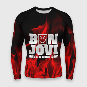 Мужской рашгард 3D с принтом BON JOVI в городе Новоалтайск,  |  | bon jovi | альтернативный хип хоп | группа | инди поп | музыка | музыкальное произведение | ноты | регги | рок | синти поп