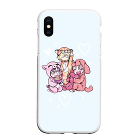 Чехол для iPhone XS Max матовый с принтом Yuri on Ice_3 в городе Новоалтайск, Силикон | Область печати: задняя сторона чехла, без боковых панелей | Тематика изображения на принте: yuri on ice | юри на льду