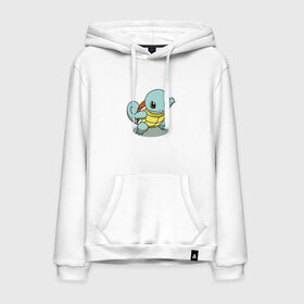 Мужская толстовка хлопок с принтом Pokemon squirtle в городе Новоалтайск, френч-терри, мягкий теплый начес внутри (100% хлопок) | карман-кенгуру, эластичные манжеты и нижняя кромка, капюшон с подкладом и шнурком | pokemon | squirtle