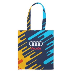 Сумка 3D повседневная с принтом AUDI SPORT в городе Новоалтайск, 100% полиэстер | Плотность: 200 г/м2; Размер: 34×35 см; Высота лямок: 30 см | abstraction | audi | auto | sport | абстракция | авто | автомобиль | автомобильные | ауди | бренд | логотип | марка | машины | спорт