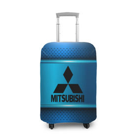 Чехол для чемодана 3D с принтом MITSUBISHI sport collection в городе Новоалтайск, 86% полиэфир, 14% спандекс | двустороннее нанесение принта, прорези для ручек и колес | auto | automobile | car | carbon | machine | mitsubishi | motor | motor car | sport car | автомашина | бренд | легковой автомобиль | марка | спортивный автомобиль | тачка