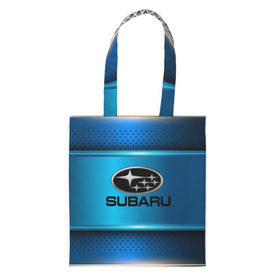 Сумка 3D повседневная с принтом SUBARU sport collection в городе Новоалтайск, 100% полиэстер | Плотность: 200 г/м2; Размер: 34×35 см; Высота лямок: 30 см | auto | automobile | car | carbon | machine | motor | motor car | sport car | subaru | автомашина | бренд | легковой автомобиль | марка | спортивный автомобиль | тачка