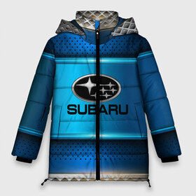 Женская зимняя куртка 3D с принтом SUBARU sport collection в городе Новоалтайск, верх — 100% полиэстер; подкладка — 100% полиэстер; утеплитель — 100% полиэстер | длина ниже бедра, силуэт Оверсайз. Есть воротник-стойка, отстегивающийся капюшон и ветрозащитная планка. 

Боковые карманы с листочкой на кнопках и внутренний карман на молнии | auto | automobile | car | carbon | machine | motor | motor car | sport car | subaru | автомашина | бренд | легковой автомобиль | марка | спортивный автомобиль | тачка