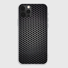 Чехол для iPhone 12 Pro Max с принтом Кристаллическая решетка в городе Новоалтайск, Силикон |  | карбон | кристаллическая решетка | текстура