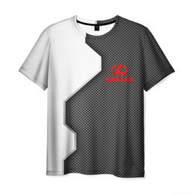 Мужская футболка 3D с принтом Lexus sport uniform auto в городе Новоалтайск, 100% полиэфир | прямой крой, круглый вырез горловины, длина до линии бедер | auto | automobile | car | carbon | lexus | machine | motor | motor car | sport car | автомашина | бренд | легковой автомобиль | лексус | марка | спортивный автомобиль | тачка