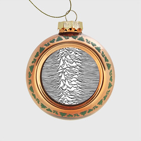 Стеклянный ёлочный шар с принтом White в городе Новоалтайск, Стекло | Диаметр: 80 мм | Тематика изображения на принте: ian curtis | joy division | rock | unknown pleasures | иэн кёртис | рок