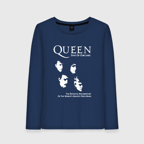 Женский лонгслив хлопок с принтом Queen в городе Новоалтайск, 100% хлопок |  | paul rodgers | queen | quen | брайан мэй | глэм | группа | джон дикон | квин | королева | куин | меркури | меркьюри | мэркури | поп | роджер тейлор | рок | фредди | фреди | хард | хардрок