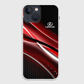 Чехол для iPhone 13 mini с принтом LEXUS. в городе Новоалтайск,  |  | abstract | auto | geometry | lexus | sport | texture | абстракция | авто | автомобиль | автомобильные | бренд | геометрия | лексус | марка | машины | соты | спорт | текстура | эффект