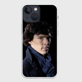 Чехол для iPhone 13 mini с принтом Sherlock в городе Новоалтайск,  |  | benedict | cumberbatch | sherlock | бенедикт | камбербатч | шерлок
