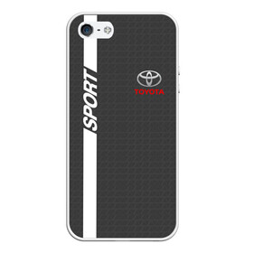 Чехол для iPhone 5/5S матовый с принтом TOYOTA SPORT в городе Новоалтайск, Силикон | Область печати: задняя сторона чехла, без боковых панелей | Тематика изображения на принте: auto | sport | toyota | авто | автомобиль | автомобильные | бренд | марка | машины | спорт | тойота