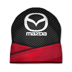 Шапка 3D с принтом MAZDA в городе Новоалтайск, 100% полиэстер | универсальный размер, печать по всей поверхности изделия | auto | automobile | car | carbon | machine | mazda | motor | motor car | sport car | автомашина | бренд | легковой автомобиль | мазда | марка | спортивный автомобиль | тачка