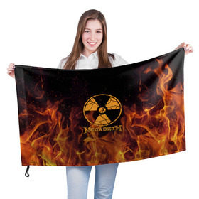 Флаг 3D с принтом Megadeth в городе Новоалтайск, 100% полиэстер | плотность ткани — 95 г/м2, размер — 67 х 109 см. Принт наносится с одной стороны | megadet | megadeth | группа | дирк вербурен | дэвид эллефсон | дэйв мастейн | кико лоурейро | мегадет | мегадетх | метал | рок | трэш | трэшметал | тяжелый | хард | хардрок | хеви | хевиметал