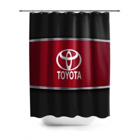 Штора 3D для ванной с принтом TOYOTA SPORT в городе Новоалтайск, 100% полиэстер | плотность материала — 100 г/м2. Стандартный размер — 146 см х 180 см. По верхнему краю — пластиковые люверсы для креплений. В комплекте 10 пластиковых колец | auto | automobile | car | carbon | machine | motor | motor car | sport car | toyota | автомашина | бренд | легковой автомобиль | марка | спортивный автомобиль | тачка