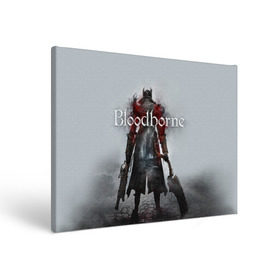Холст прямоугольный с принтом Bloodborne в городе Новоалтайск, 100% ПВХ |  | bb | fromsoftware | vicar amelia | амелия | бладборн | викарий | души | охотники | пиратs | порождение крови | руны