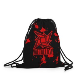 Рюкзак-мешок 3D с принтом Metallica в городе Новоалтайск, 100% полиэстер | плотность ткани — 200 г/м2, размер — 35 х 45 см; лямки — толстые шнурки, застежка на шнуровке, без карманов и подкладки | Тематика изображения на принте: m | metallica | группа | джеймс хэтфилд | кирк хэмметт | ларс ульрих | метал | металика | металлика | миталика | музыка | роберт трухильо | рок | трэш | трэшметал | хард | хардрок | хеви | хевиметал