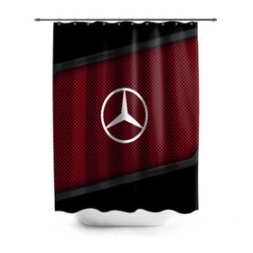 Штора 3D для ванной с принтом MERCEDES-BENZ SPORT в городе Новоалтайск, 100% полиэстер | плотность материала — 100 г/м2. Стандартный размер — 146 см х 180 см. По верхнему краю — пластиковые люверсы для креплений. В комплекте 10 пластиковых колец | auto | automobile | car | carbon | machine | mercedes | mercedes benz | motor | motor car | sport car | автомашина | бренд | легковой автомобиль | марка | мерседес | спортивный автомобиль | тачка
