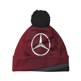 Шапка 3D c помпоном с принтом MERCEDES-BENZ SPORT в городе Новоалтайск, 100% полиэстер | универсальный размер, печать по всей поверхности изделия | auto | automobile | car | carbon | machine | mercedes | mercedes benz | motor | motor car | sport car | автомашина | бренд | легковой автомобиль | марка | мерседес | спортивный автомобиль | тачка