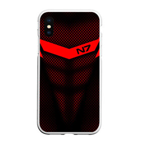 Чехол для iPhone XS Max матовый с принтом Mass Effect N7 в городе Новоалтайск, Силикон | Область печати: задняя сторона чехла, без боковых панелей | andromed | effect | n7 | альянс | ефект | игра | компьютерная | мас | масс | н7 | онлайн | программа | профессиональный военный код | сокрушитель n7 | фурия n7