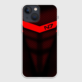 Чехол для iPhone 13 mini с принтом Mass Effect N7 в городе Новоалтайск,  |  | andromed | effect | n7 | альянс | ефект | игра | компьютерная | мас | масс | н7 | онлайн | программа | профессиональный военный код | сокрушитель n7 | фурия n7