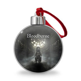 Ёлочный шар с принтом Bloodborne в городе Новоалтайск, Пластик | Диаметр: 77 мм | bb | bloodborne | bloodbourne | fromsoftware | vicar amelia | амелия | бб | блад | бладборн | викарий | души | охотники | пиратs | порождение крови | руны