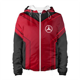 Женская куртка 3D с принтом mercedes-benz sport в городе Новоалтайск, ткань верха — 100% полиэстер, подклад — флис | прямой крой, подол и капюшон оформлены резинкой с фиксаторами, два кармана без застежек по бокам, один большой потайной карман на груди. Карман на груди застегивается на липучку | auto | automobile | car | carbon | machine | mercedes | mercedes benz | motor | motor car | sport car | автомашина | бренд | легковой автомобиль | марка | мерседес | спортивный автомобиль | тачка