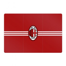 Магнитный плакат 3Х2 с принтом Milan FC в городе Новоалтайск, Полимерный материал с магнитным слоем | 6 деталей размером 9*9 см | Тематика изображения на принте: 