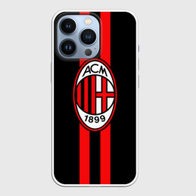 Чехол для iPhone 13 Pro с принтом AC Milan FC в городе Новоалтайск,  |  | Тематика изображения на принте: football | italia | logo | milan | sport | италия | лого | милан | спорт | фк | футбол | футбольный клуб