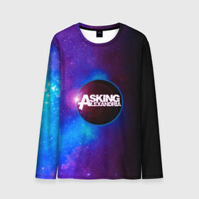 Мужской лонгслив 3D с принтом Asking Alexandria в городе Новоалтайск, 100% полиэстер | длинные рукава, круглый вырез горловины, полуприлегающий силуэт | aa | alexandria | asking | аа | александрия | аликсандрия | аскен | аскенг | аскин | аскинг | бен брюс | группа | дэнни уорсноп | метал | музыка | пост | рок | хэви | электроникор