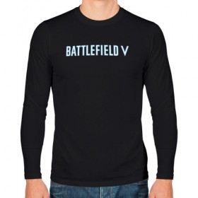 Мужской лонгслив хлопок с принтом B5 в городе Новоалтайск, 100% хлопок |  | battlefield 5 | батлфилд 5