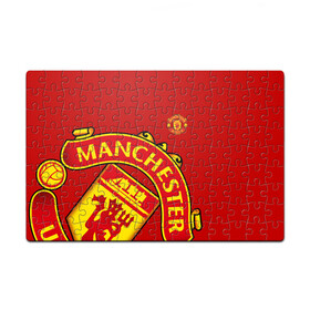 Пазл магнитный 126 элементов с принтом F.C.M.U SPORT | МАНЧЕСТЕР ЮНАЙТЕД | FCMU | MANCHESTER UNITED в городе Новоалтайск, полимерный материал с магнитным слоем | 126 деталей, размер изделия —  180*270 мм | fc | football | football club | manchester united | sport | манчестер юнайтед | спорт | спортивные | униформа | фирменные цвета | фк | футбол | футбольный клуб