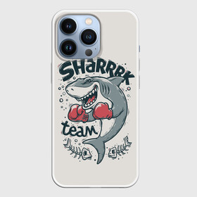 Чехол для iPhone 13 Pro с принтом Shark в городе Новоалтайск,  |  | Тематика изображения на принте: shark | акула | вода | лето | океан | пляж